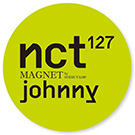NCT 127 × MAG7 コラボカフェ オリジナルコースター johnny