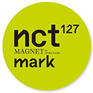 NCT 127 × MAG7 コラボカフェ オリジナルコースター mark
