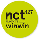 NCT 127 × MAG7 コラボカフェ オリジナルコースター winwin
