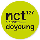 NCT 127 × MAG7 コラボカフェ オリジナルコースター doyoung